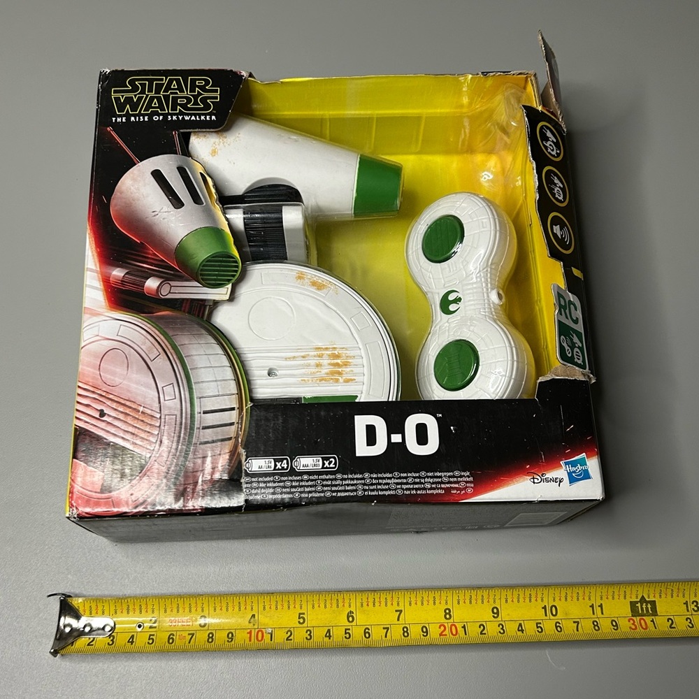 Star Wars D-O RC New Rise Skywalker Remote Control Droid Disney Hasbro